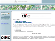Tablet Screenshot of c-ihc.org
